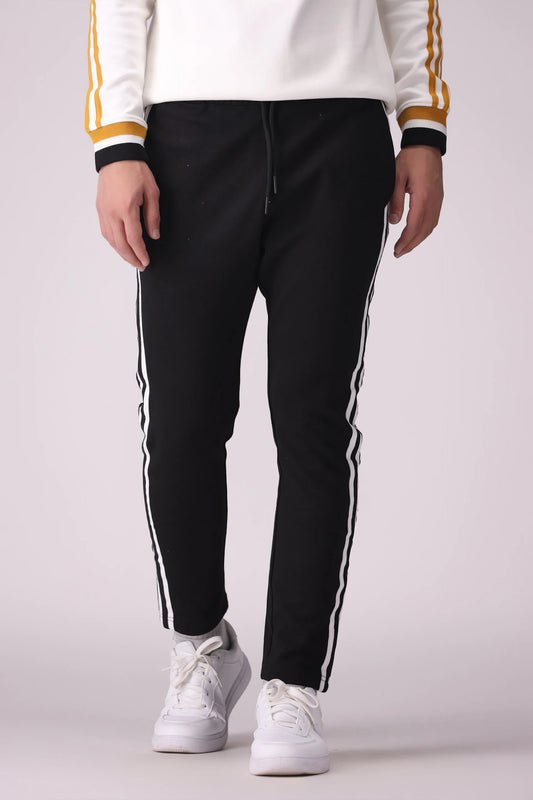 Slim Fit Striped Trousers - Cougar Clothing