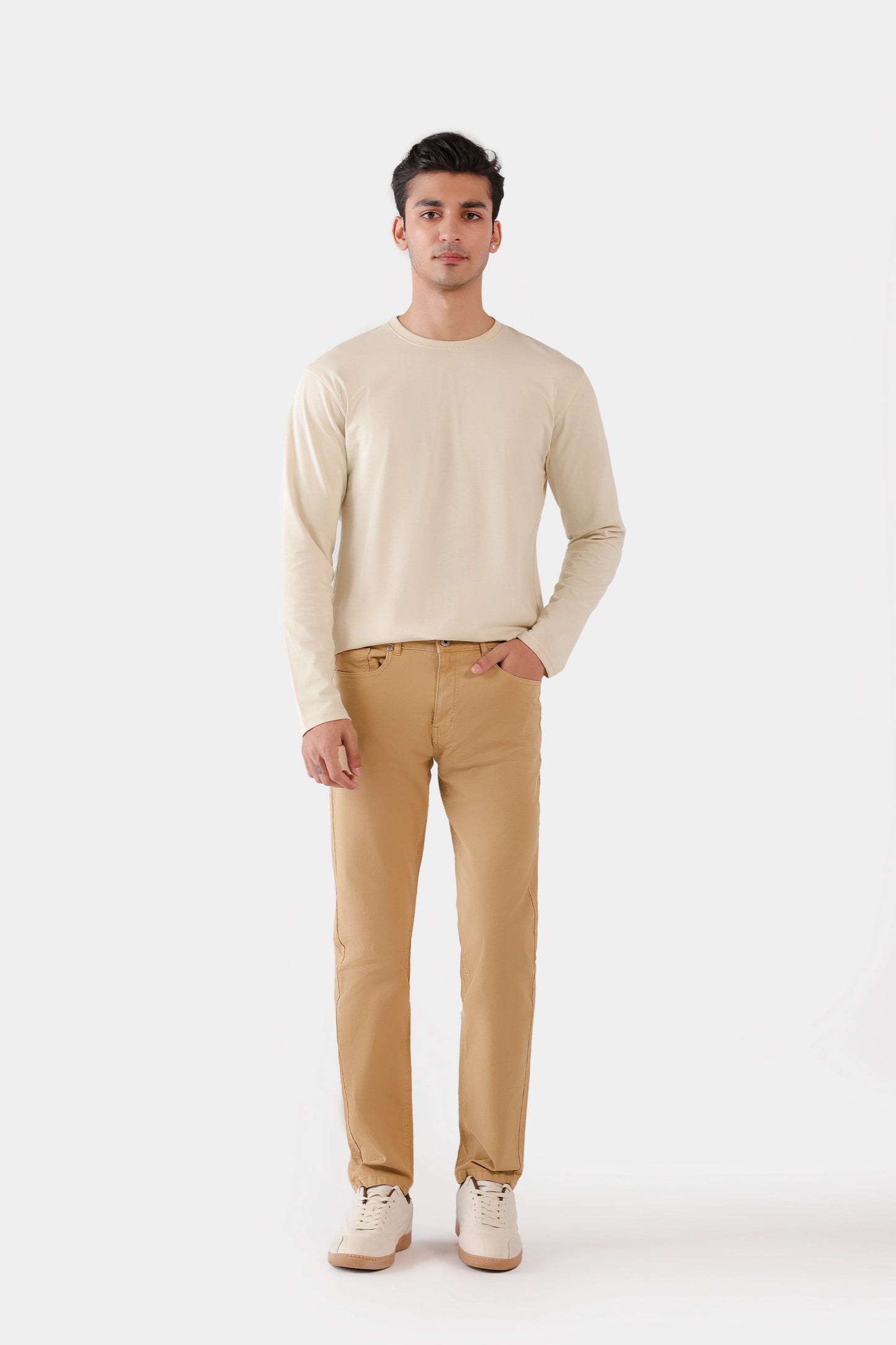 Basic 5 Pocket Slim Fit Pants - Cougar Clothing