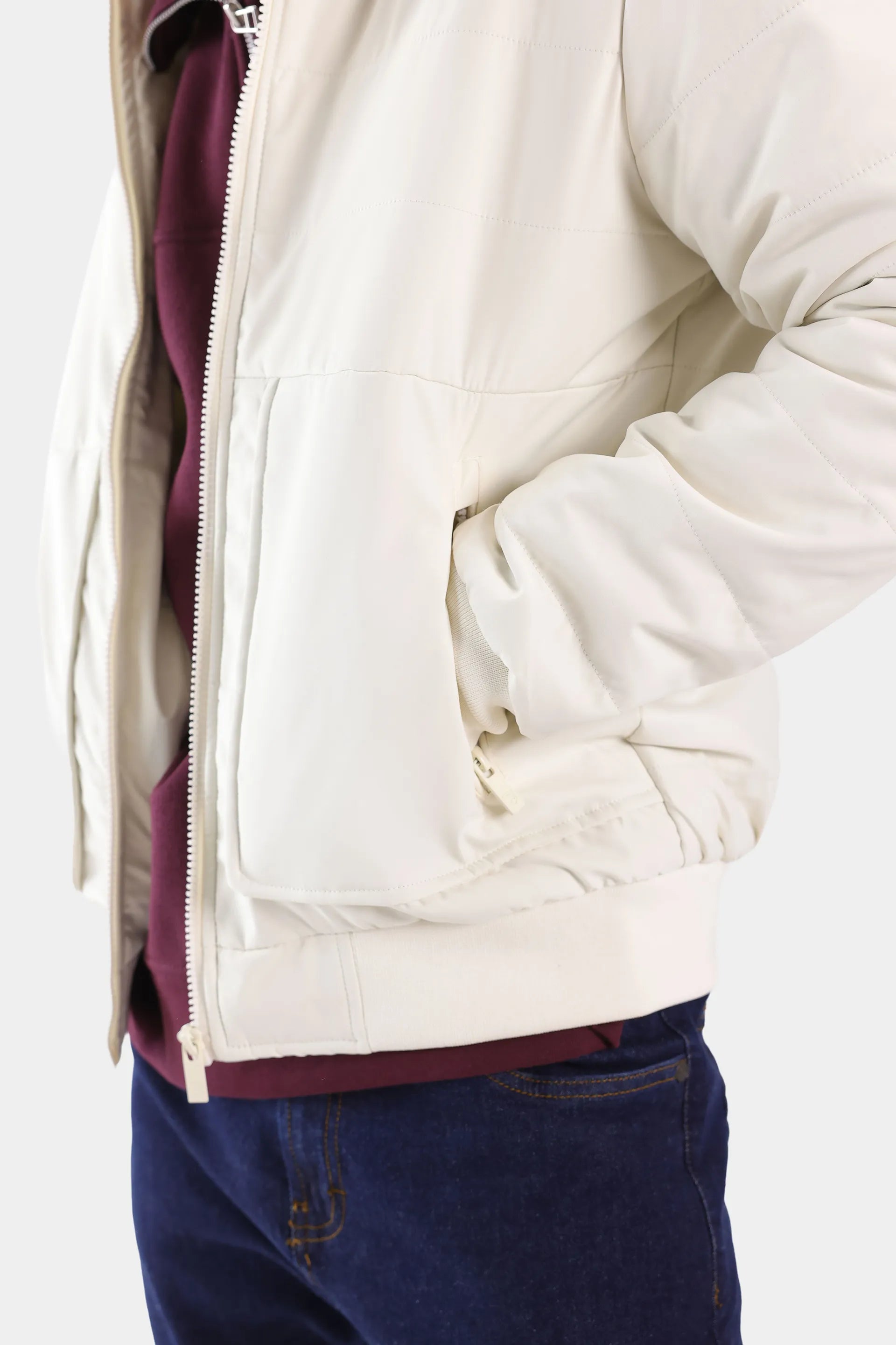Paneled Bomber Jacket - Cougar Clothing