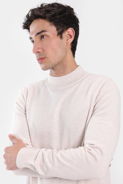 Mock Neck Sweater - Cougar Clothing