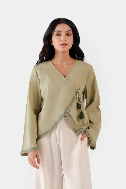 Wrap Top - Cougar Clothing