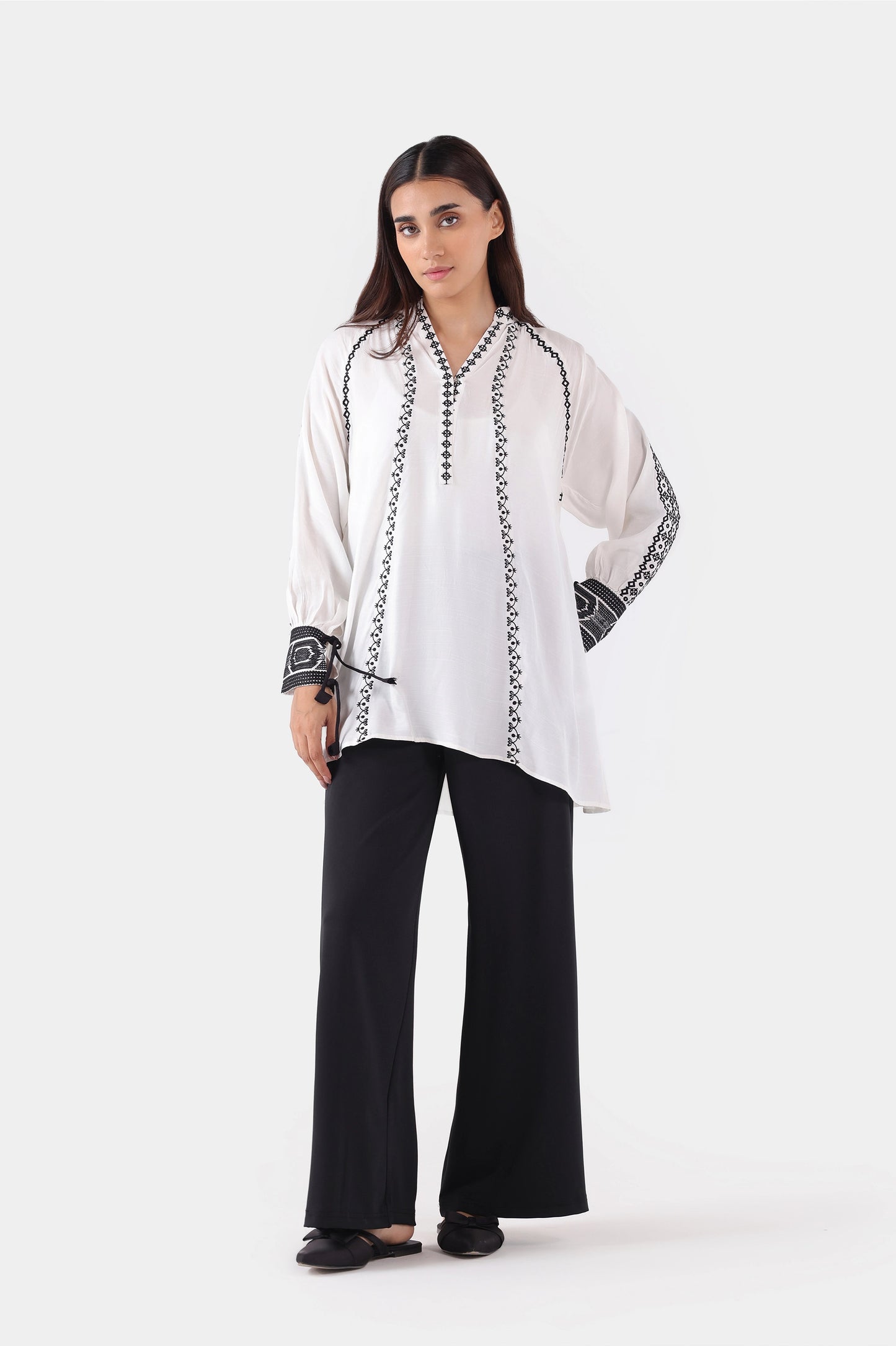 Boho Embroidered Tunic - Cougar Clothing