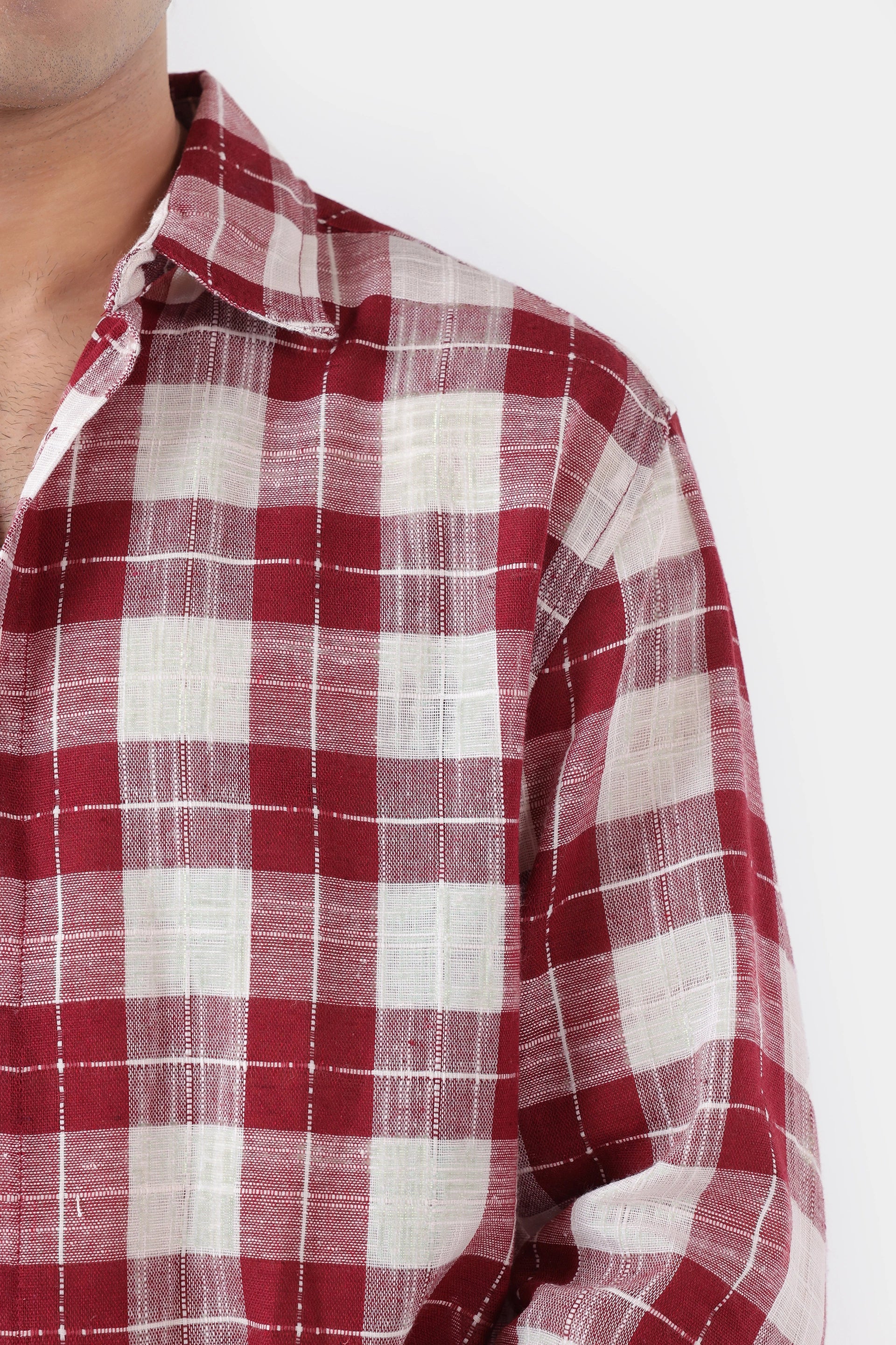 Jacquard Check Shirt - Cougar Clothing