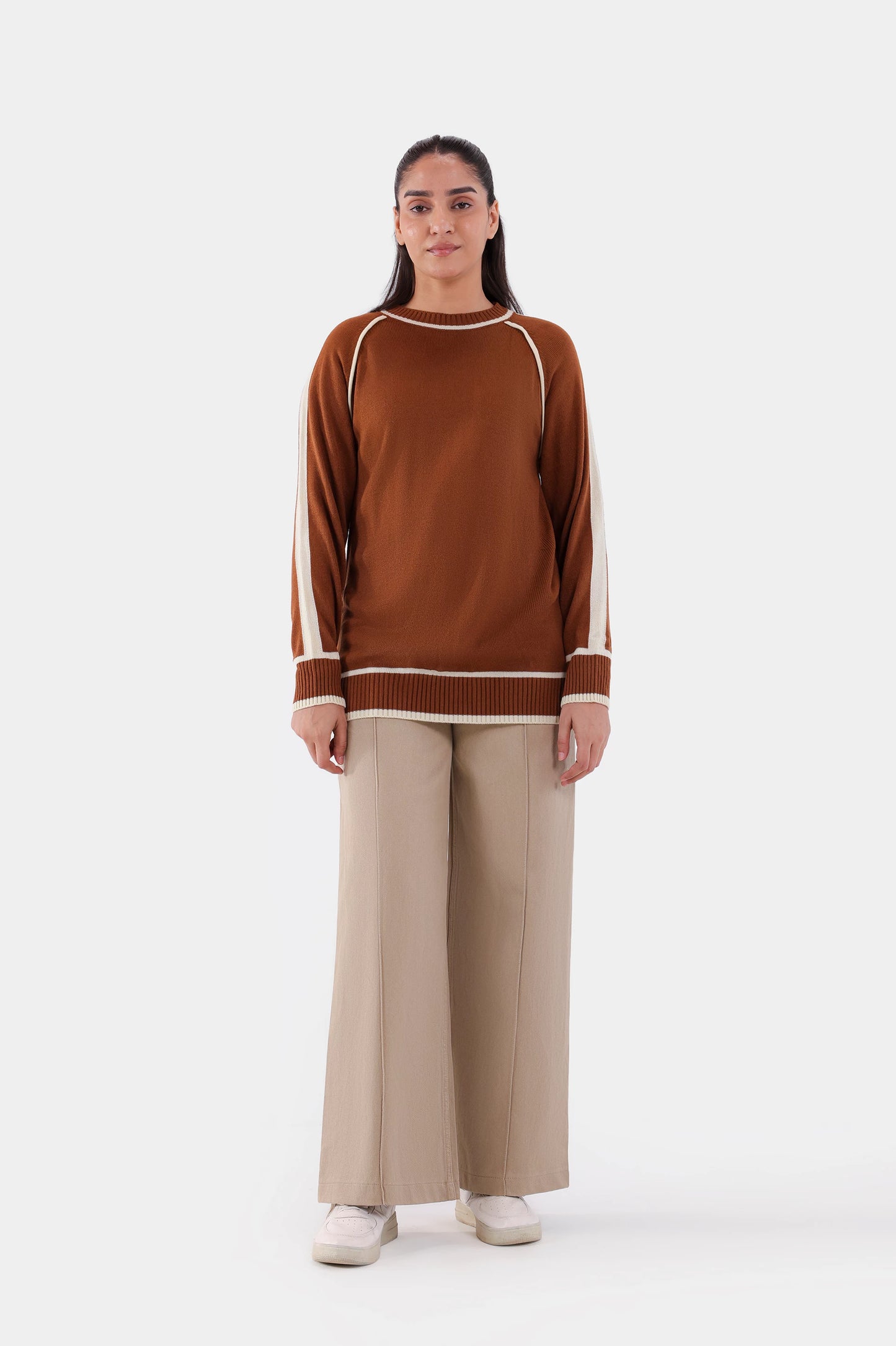 Raglan Sleeve Sweater - Cougar Clothing