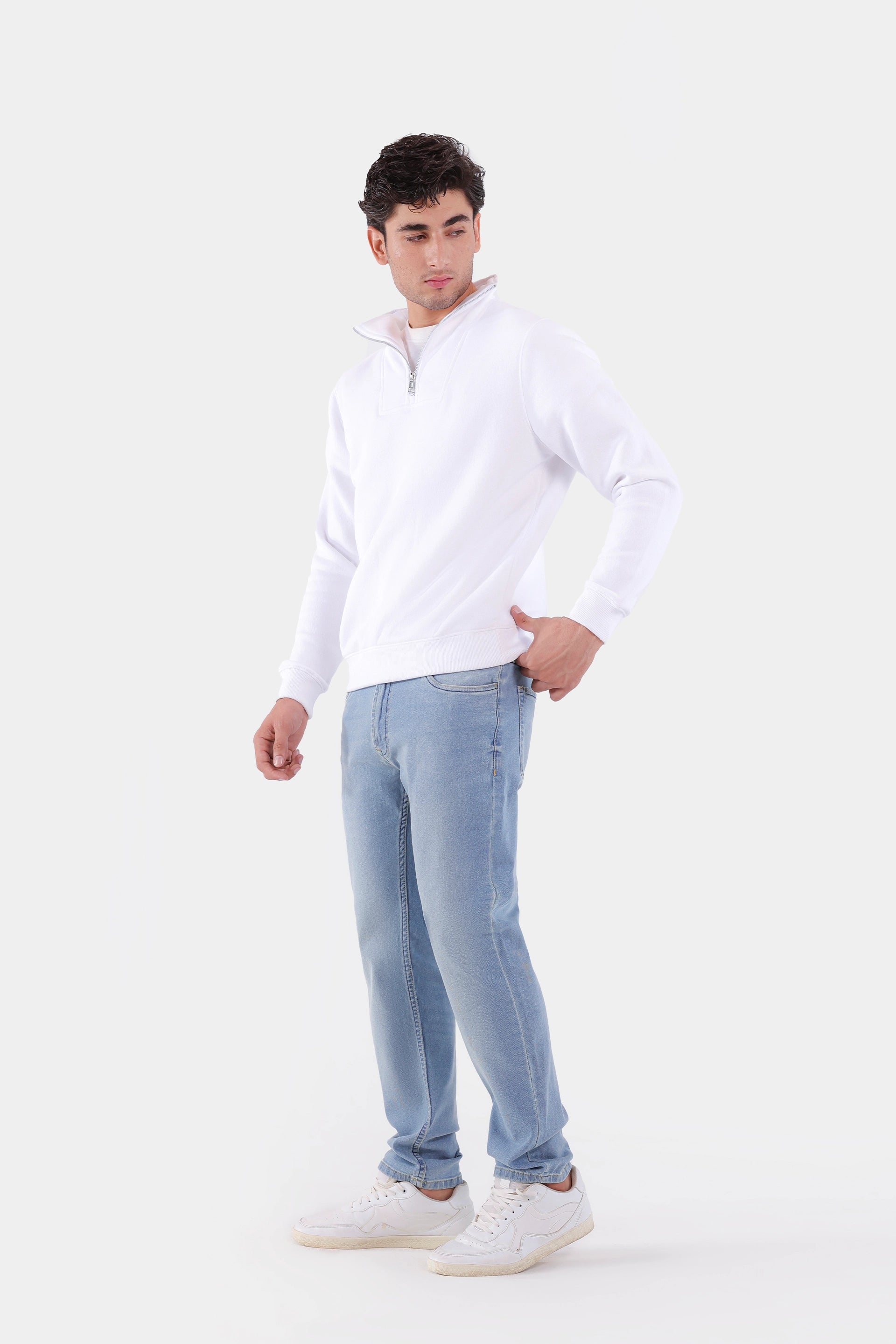 Quarter Zip Sweatshirt - Cougar Clothing