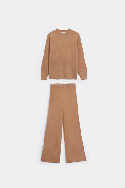 Fuzzy Knit Co-Ord Set - Cougar Clothing