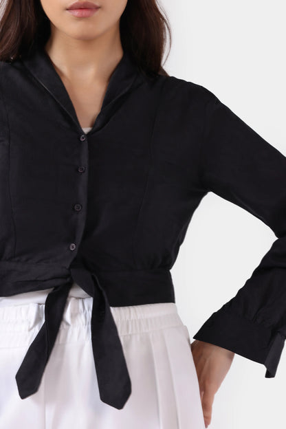 Knot Crop Top - Cougar Clothing