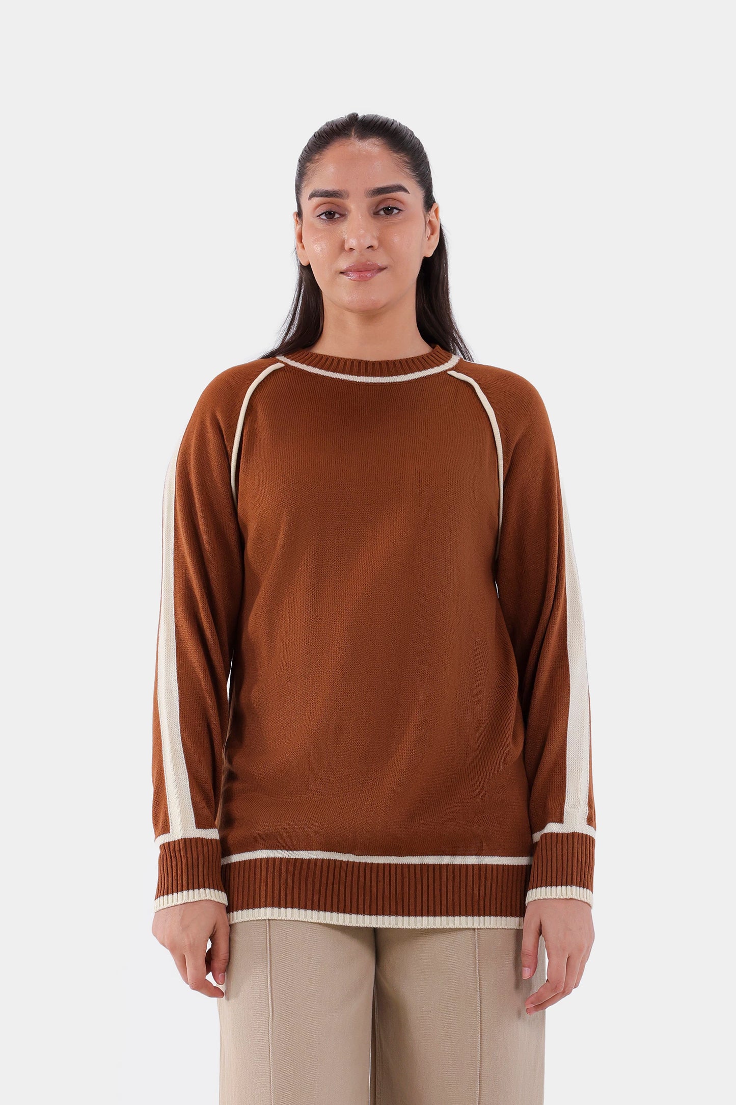 Raglan Sleeve Sweater - Cougar Clothing