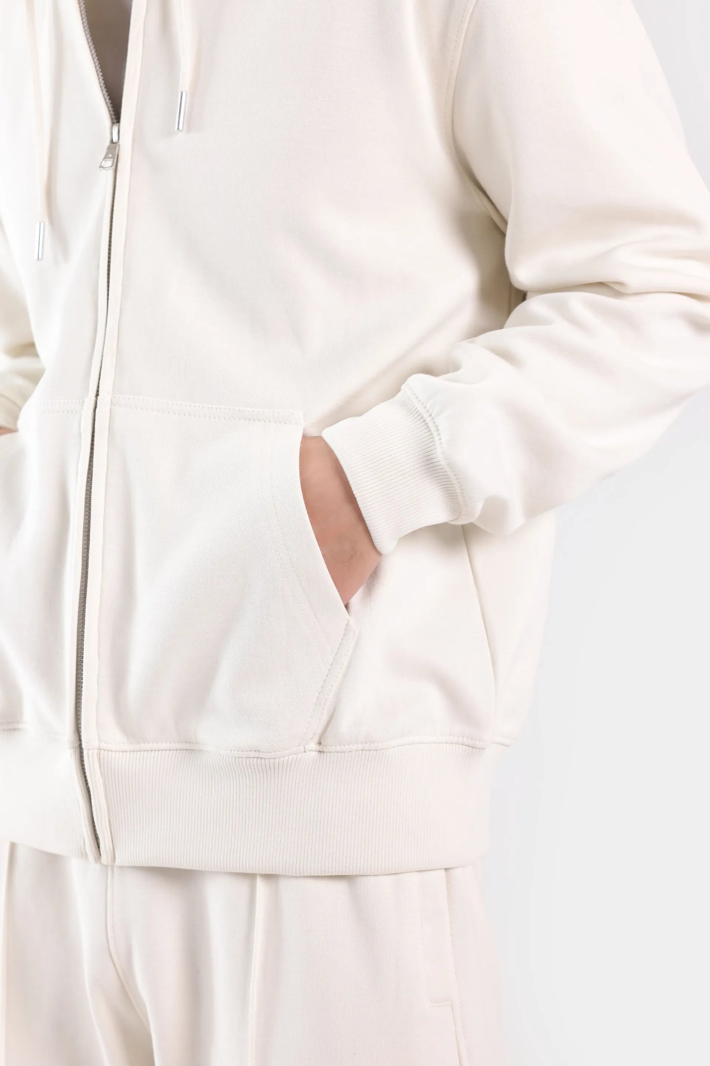 Basic Zipper Hoodie - Cougar Clothing