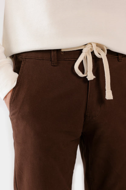 Drawcord Chino Pants - Cougar Clothing