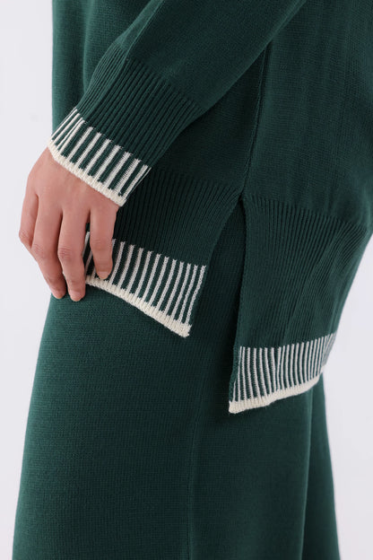 Contrast Trimmed Co-Ord Set - Cougar Clothing