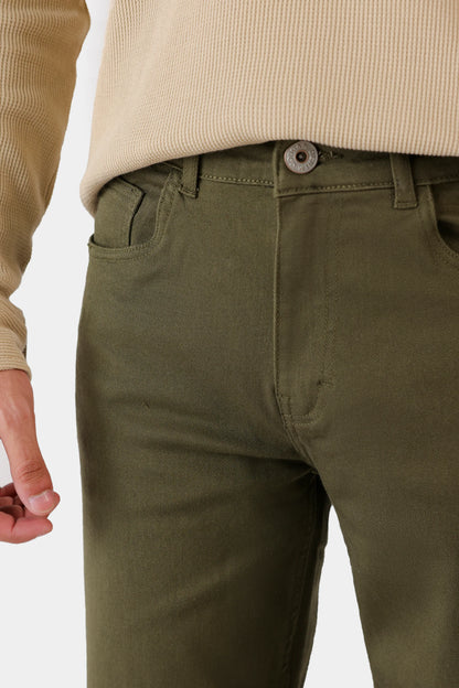 Slim Fit 5 Pocket Pants - Cougar Clothing