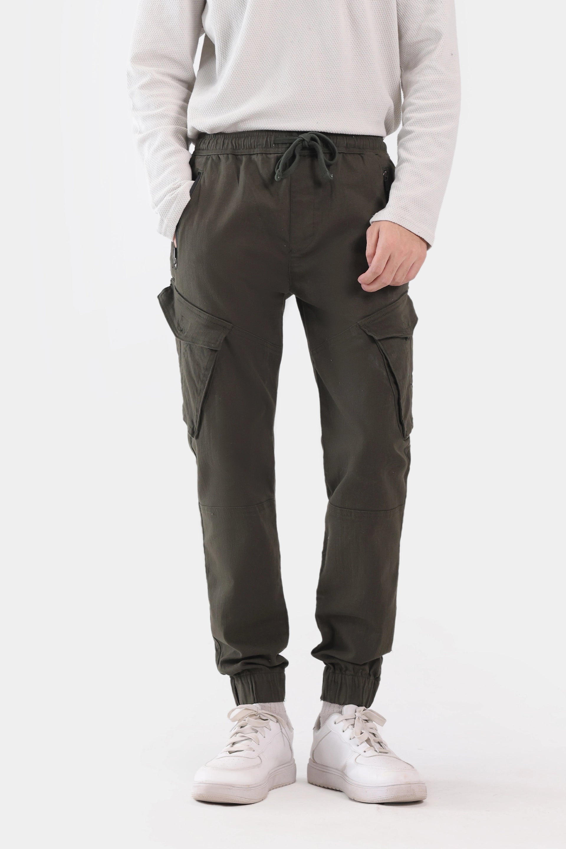 Jogger Fit Cargo Trousers - Cougar Clothing