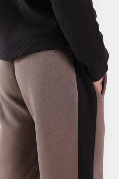 Contrast Side Striped Trousers - Cougar Clothing