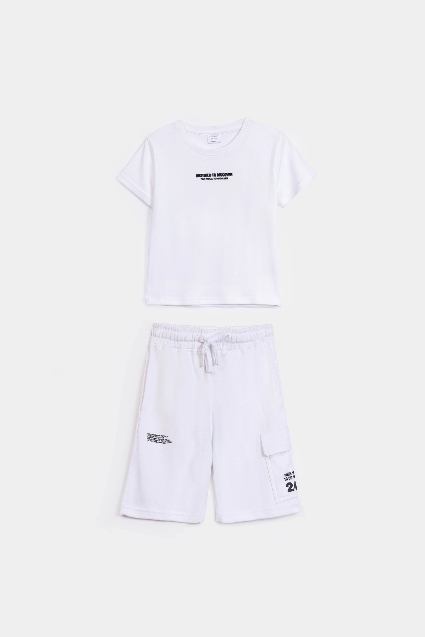 Slogan Print T-Shirt - Cougar Clothing