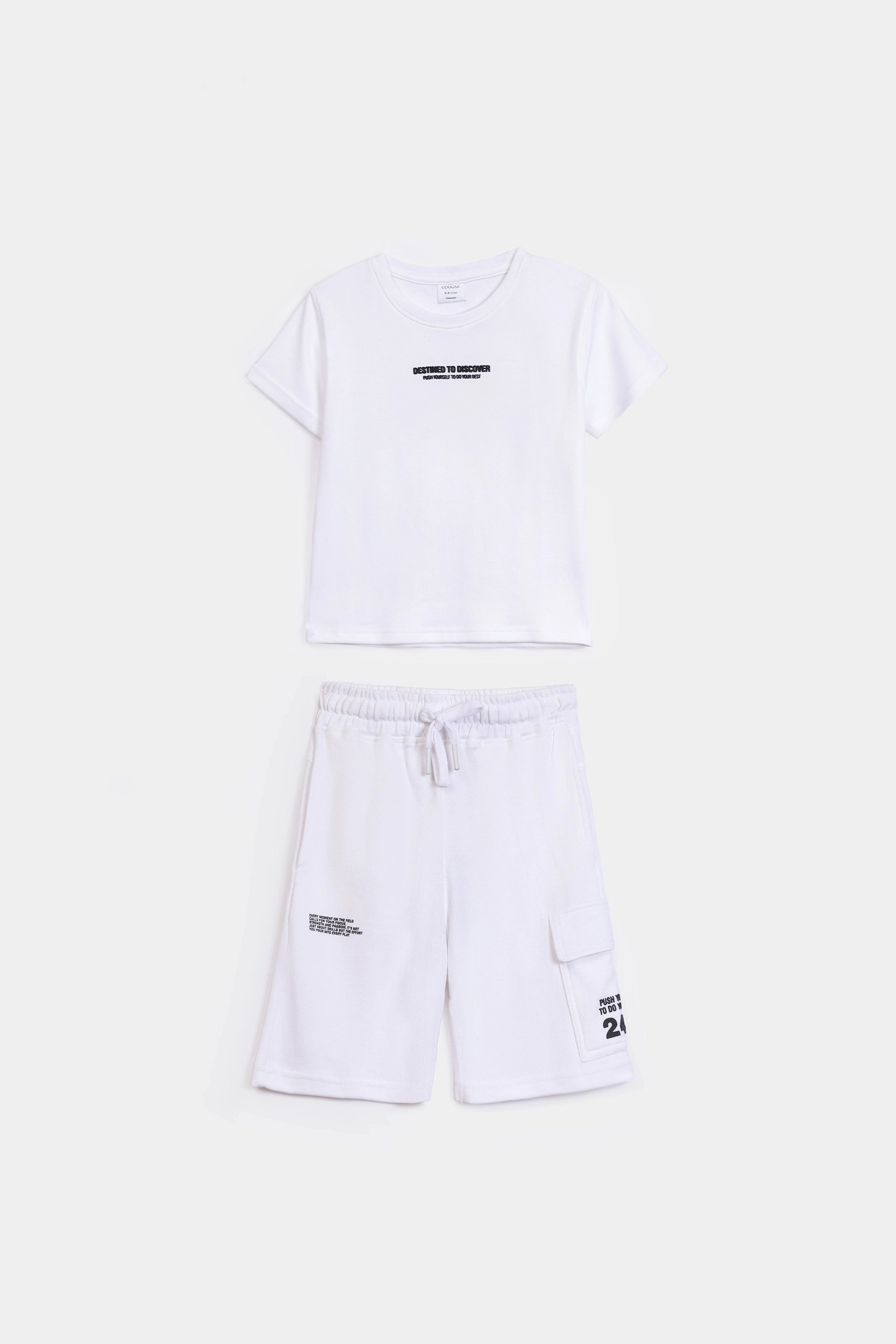 Slogan Print T-Shirt - Cougar Clothing