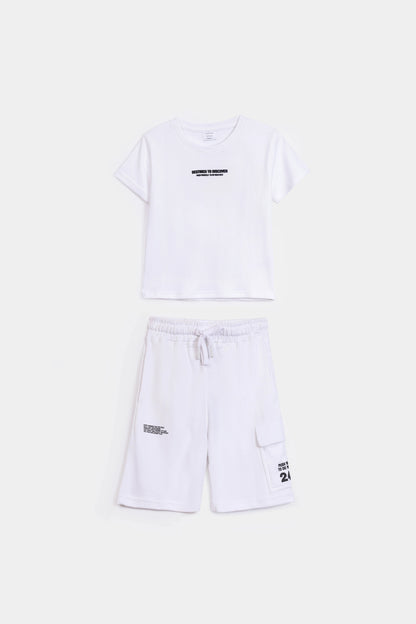 Slogan Print T-Shirt - Cougar Clothing