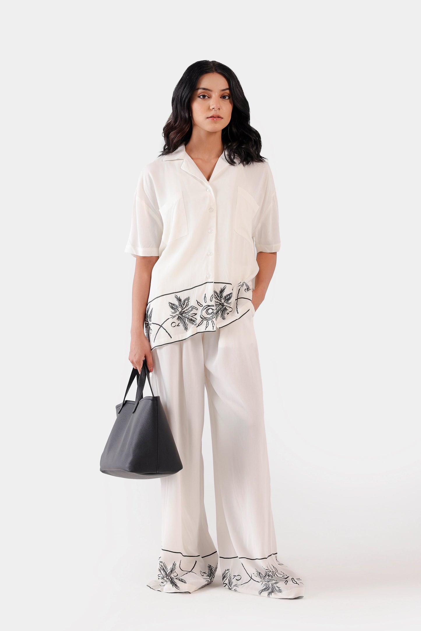 Shirt With Patch Pockets - Cougar Clothing