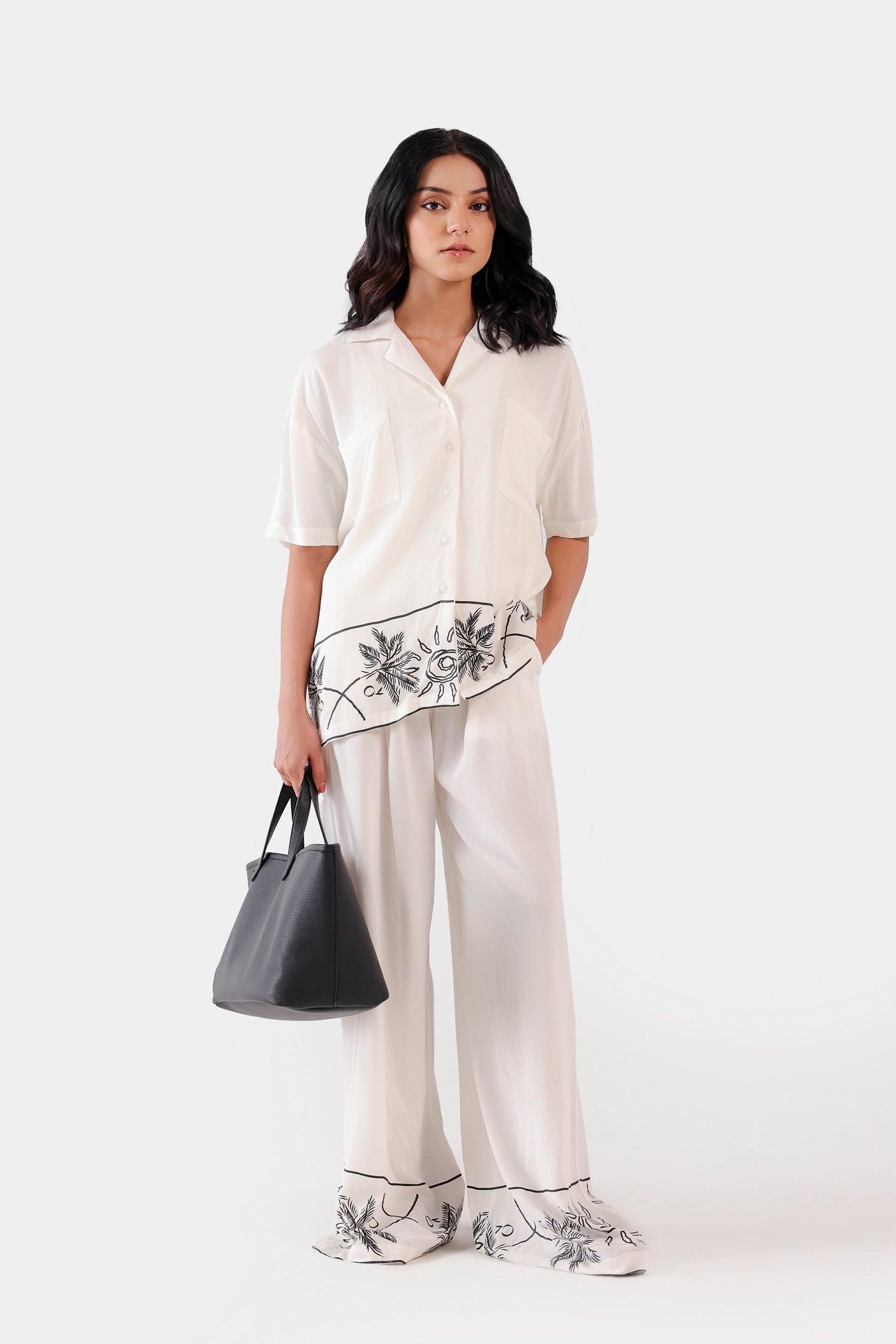 Shirt With Patch Pockets - Cougar Clothing