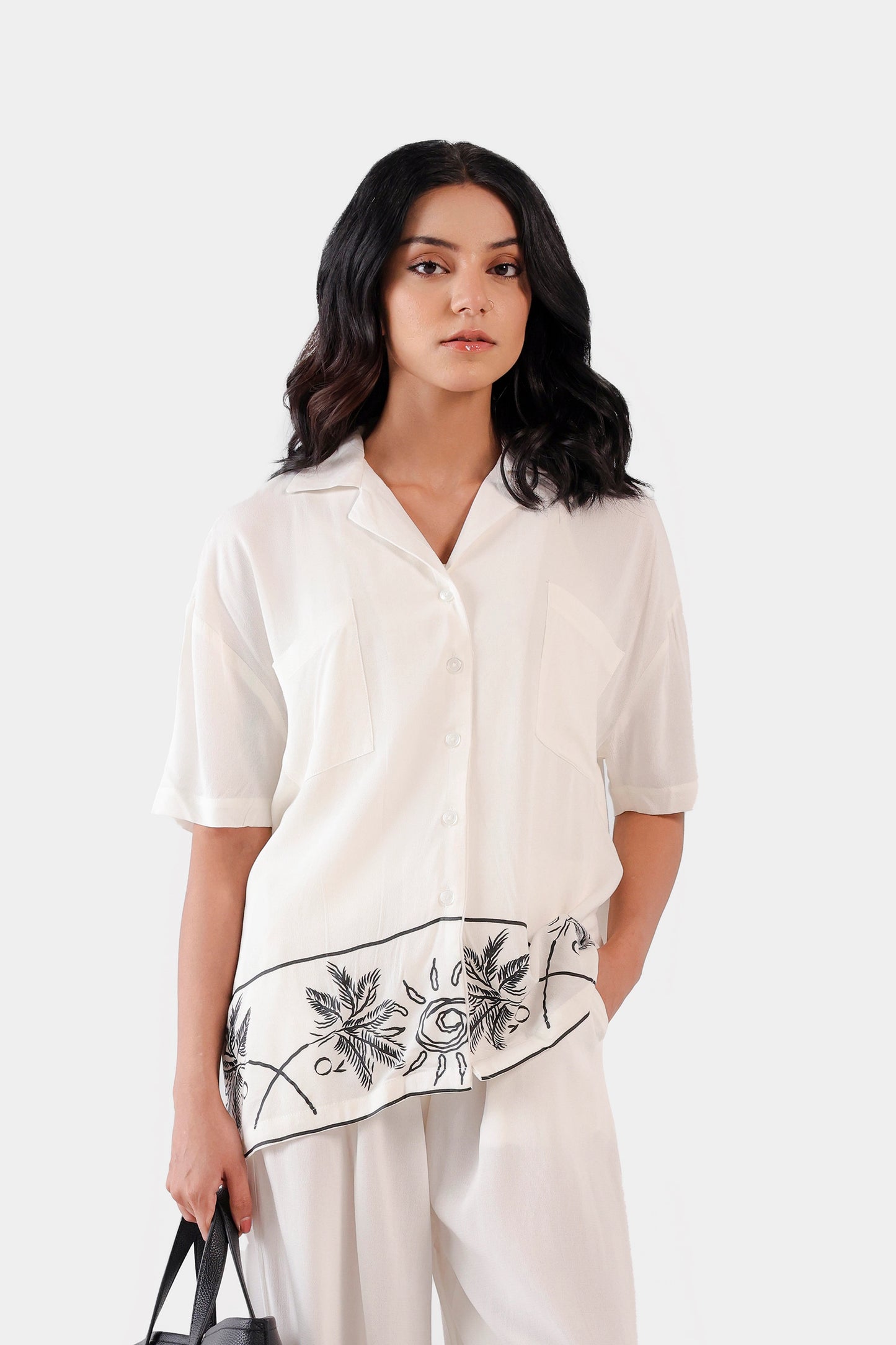 Shirt With Patch Pockets - Cougar Clothing