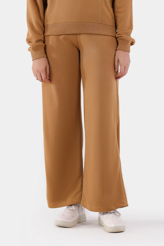 Wide Leg Knitted Trousers