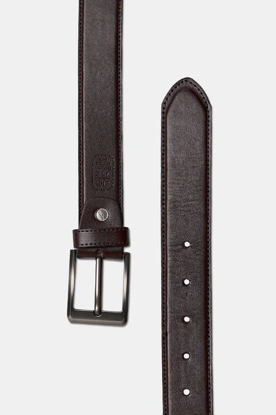 Coffee Leather Belt
