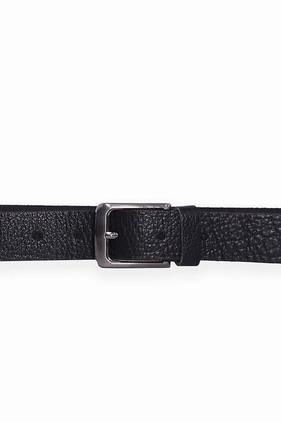Textured Leather Belt