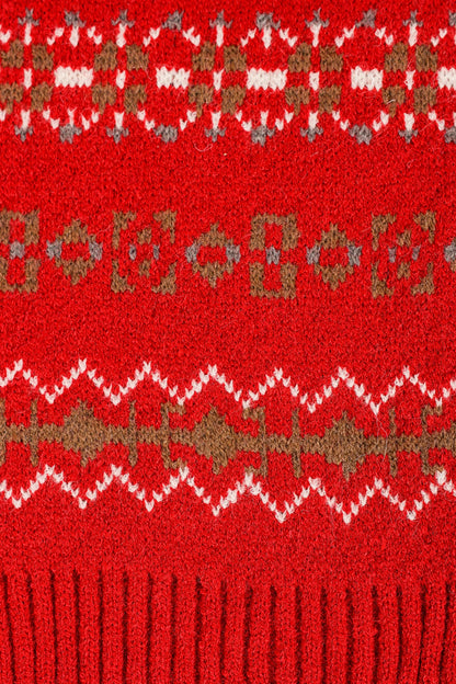 Jacquard Knit Muffler - Cougar Clothing