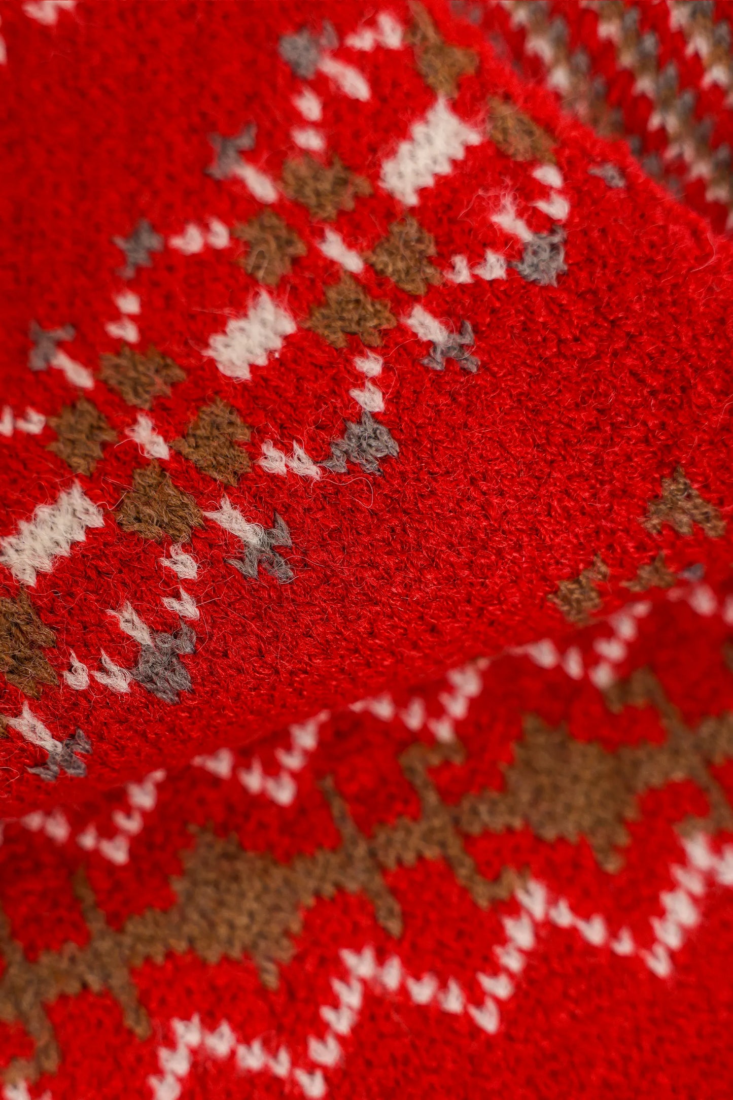 Jacquard Knit Muffler - Cougar Clothing