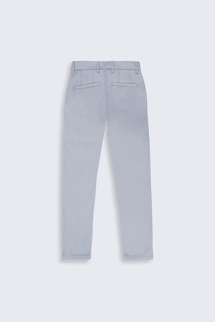 Grey Slim Fit Chino Pants