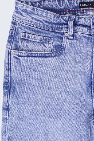Light Blue Washed Slim Fit Jeans
