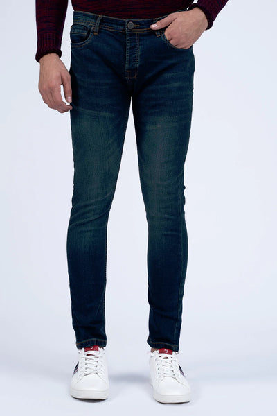 Navy Skinny Fit Denim