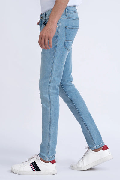 Tinted Wash Light Blue Slim Fit Jeans