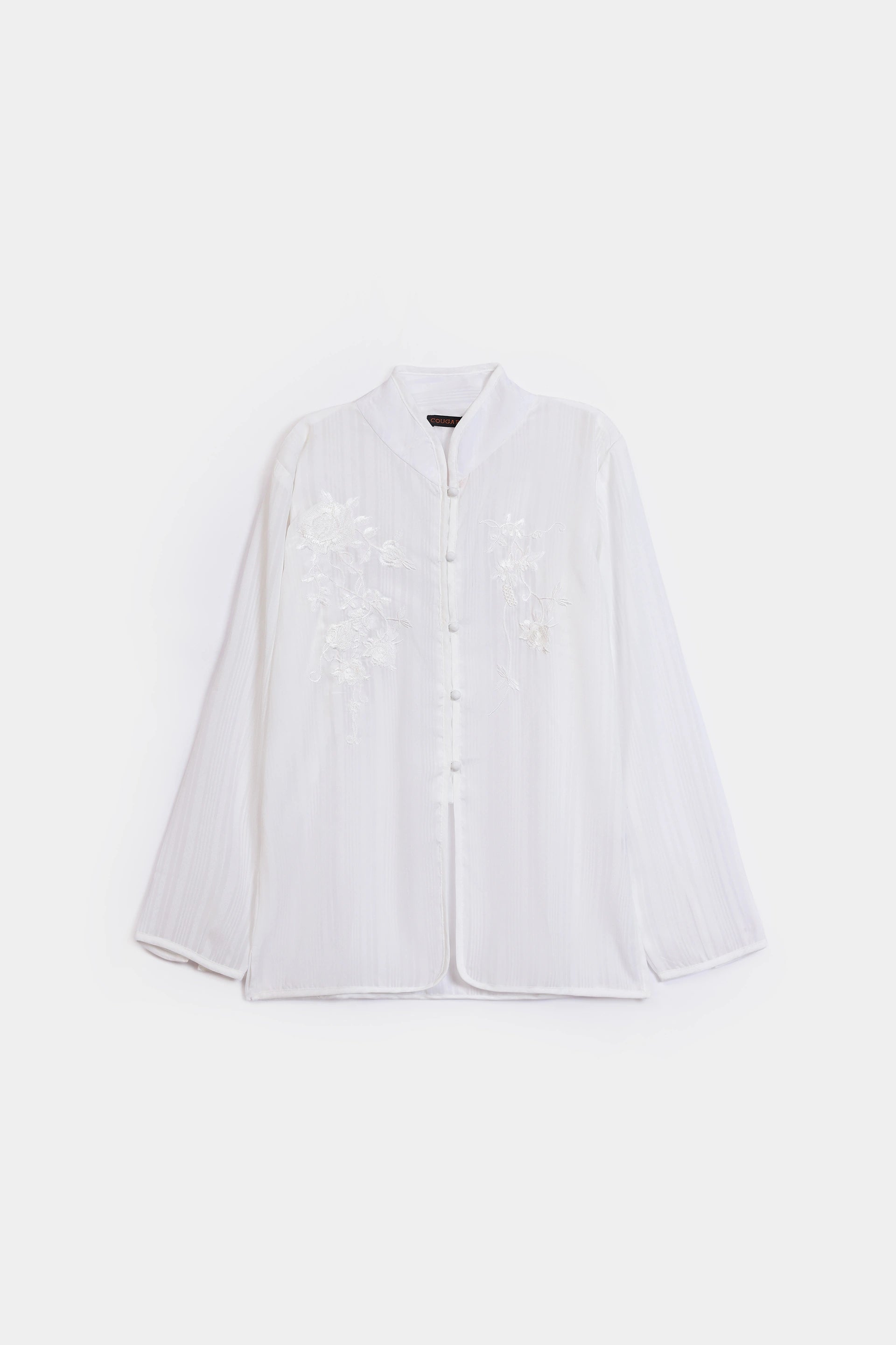 Georgette Embroidered Blouse - Cougar Clothing