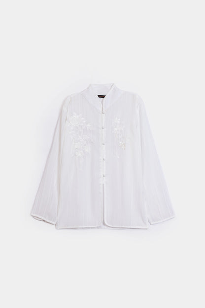 Georgette Embroidered Blouse - Cougar Clothing