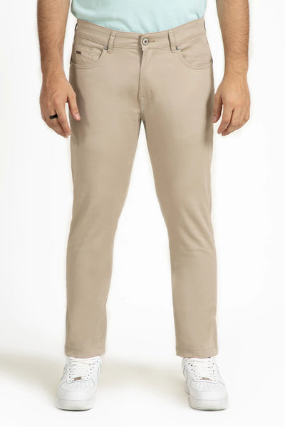 5-Pocket Light Khaki Pants