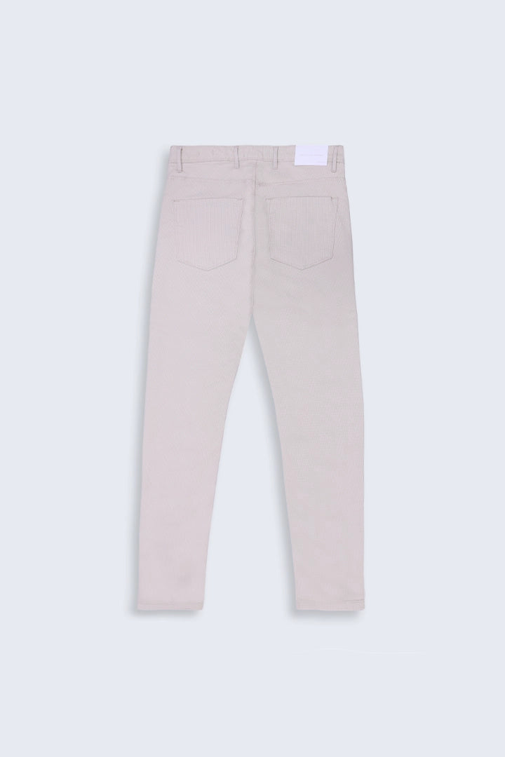 Textured Slim Fit 5 Pocket Pants