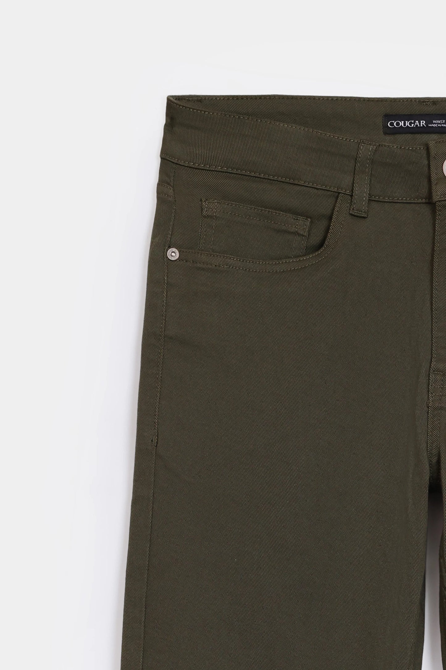 Slim Fit 5 Pocket Pants - Cougar Clothing