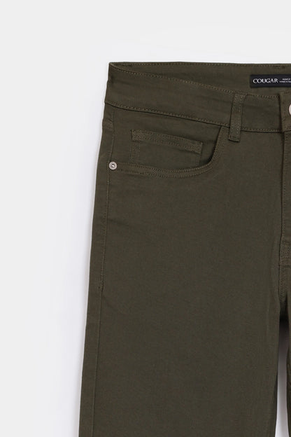 Slim Fit 5 Pocket Pants - Cougar Clothing