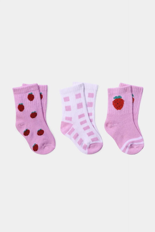 Pack of 3 Crew Socks - Cougar Clothing