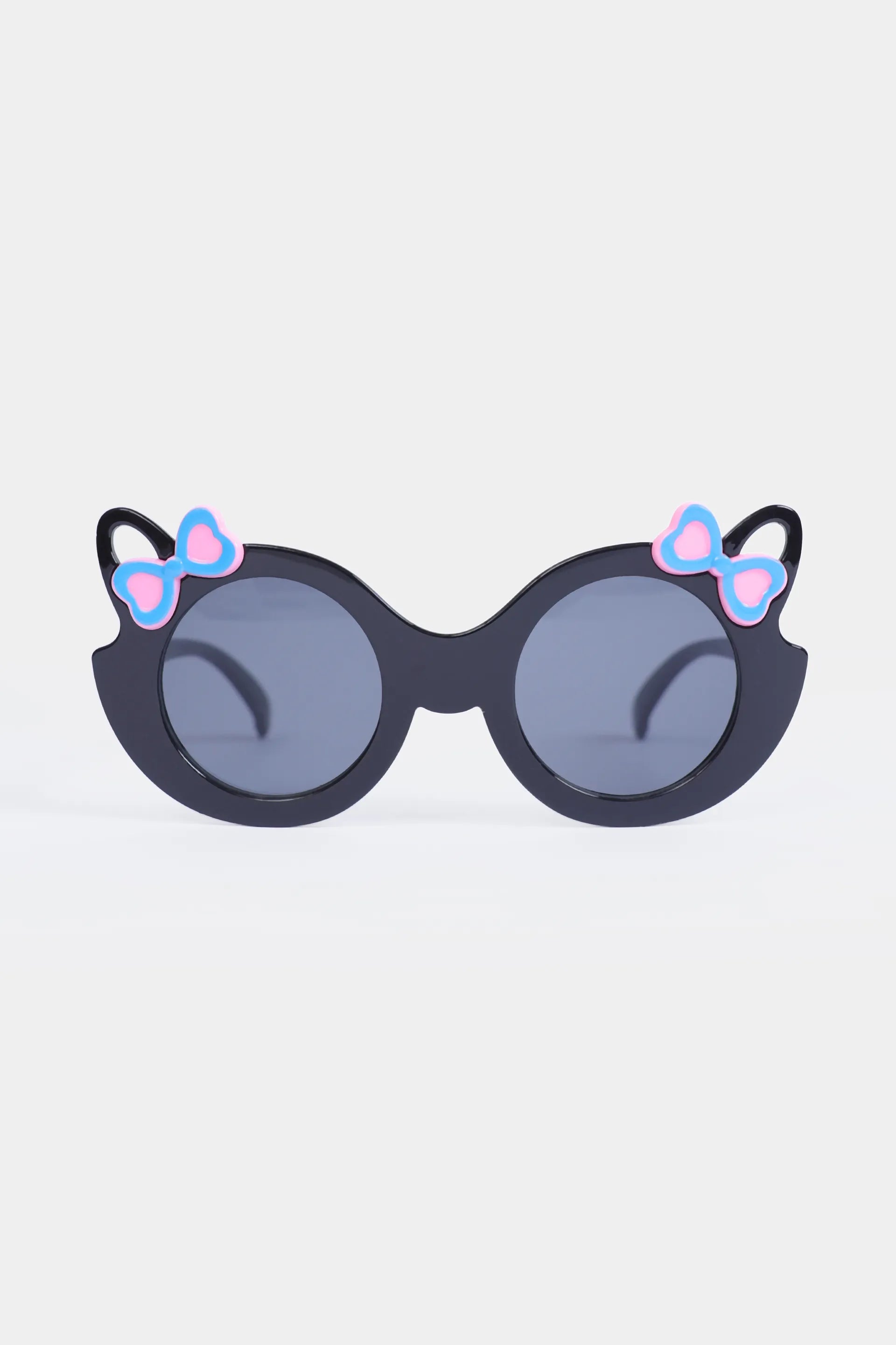 Cat-Eye Sunglasses With Bow Corners - Cougar Clothing