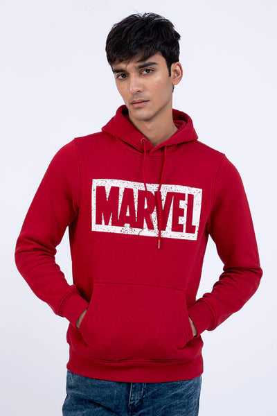 Red Graphic Hoodie