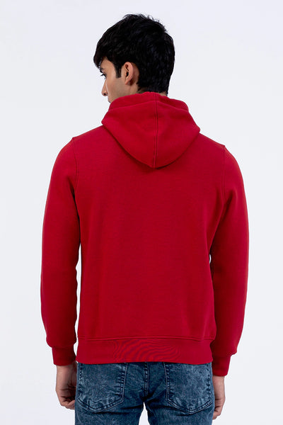 Red Graphic Hoodie