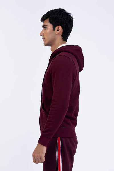 Wine Zip-Up Hoodie