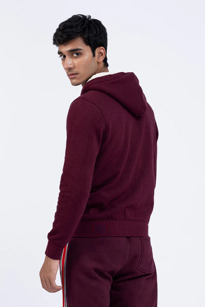 Wine Zip-Up Hoodie