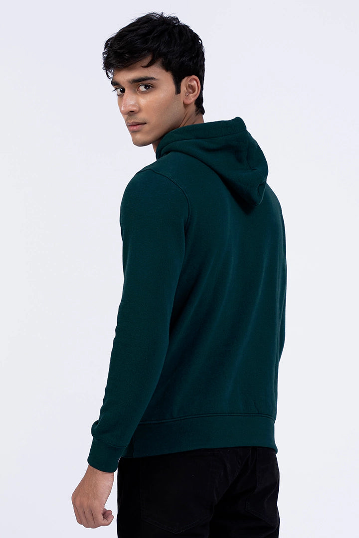 Buy Top Selling Dark Teal Pullover Hoodie for Men Online