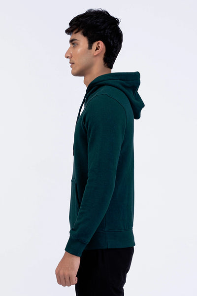 Dark Teal Pullover Hoodie