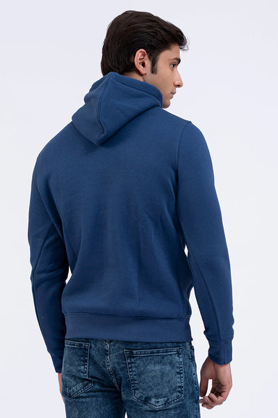 Blue Signature Hoodie