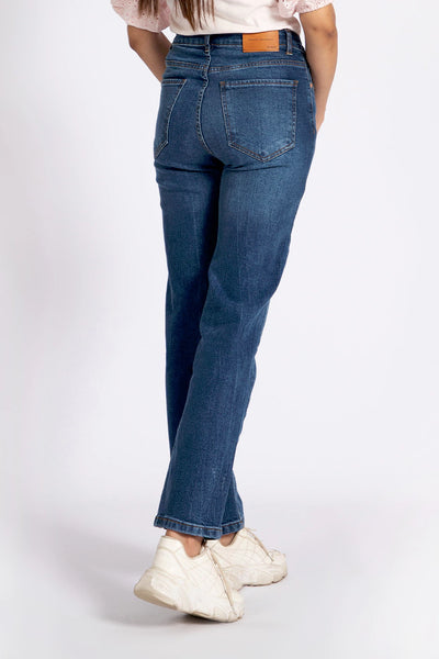 Blue Straight Fit Jeans