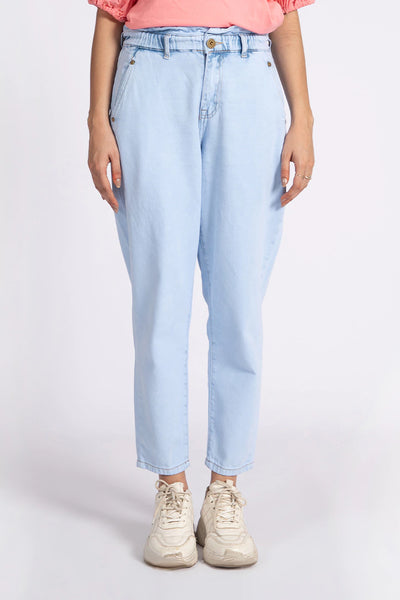 Sky Blue Baggy Jeans
